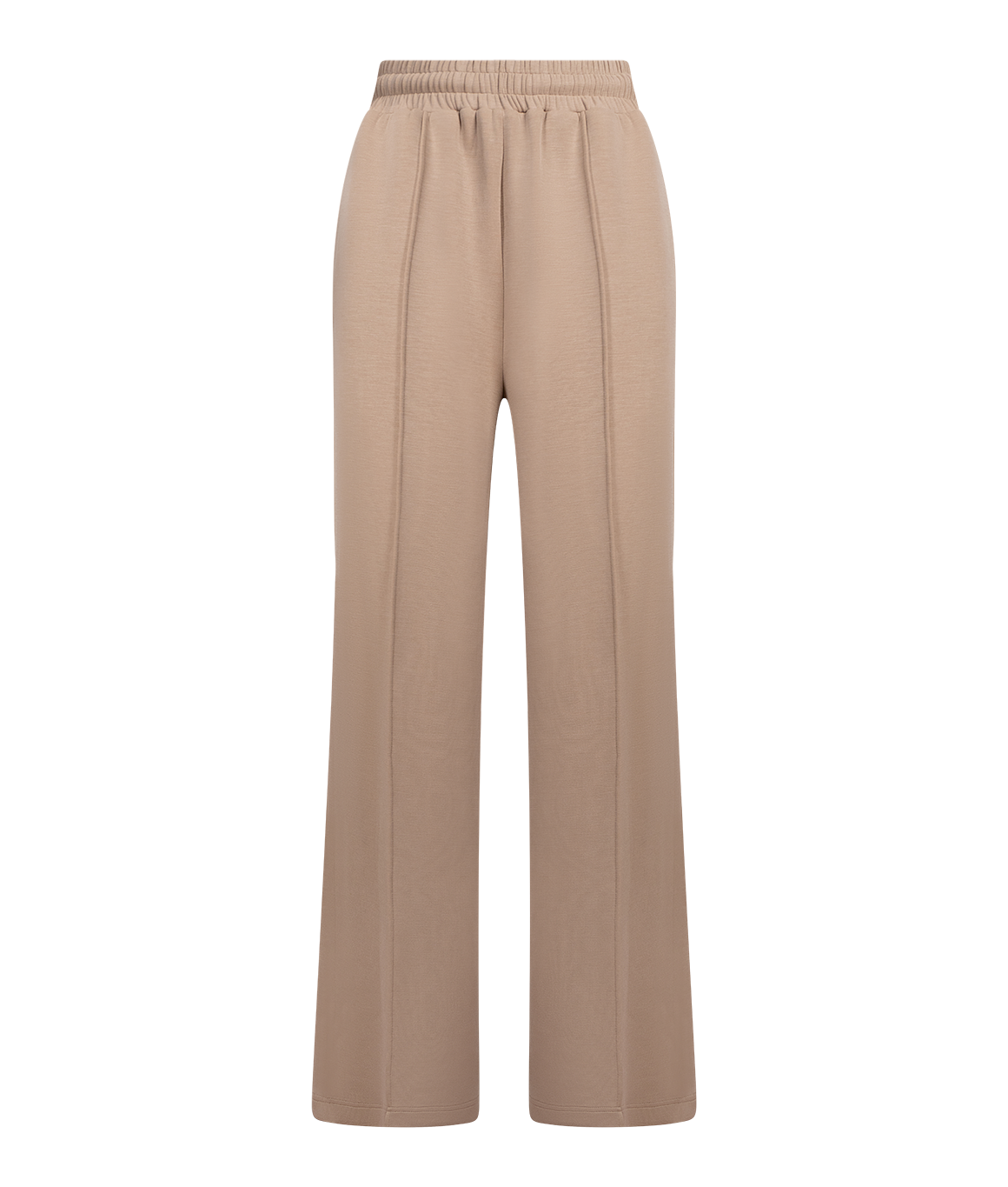 Cairo Wide Leg Trousers - Creamy Latte