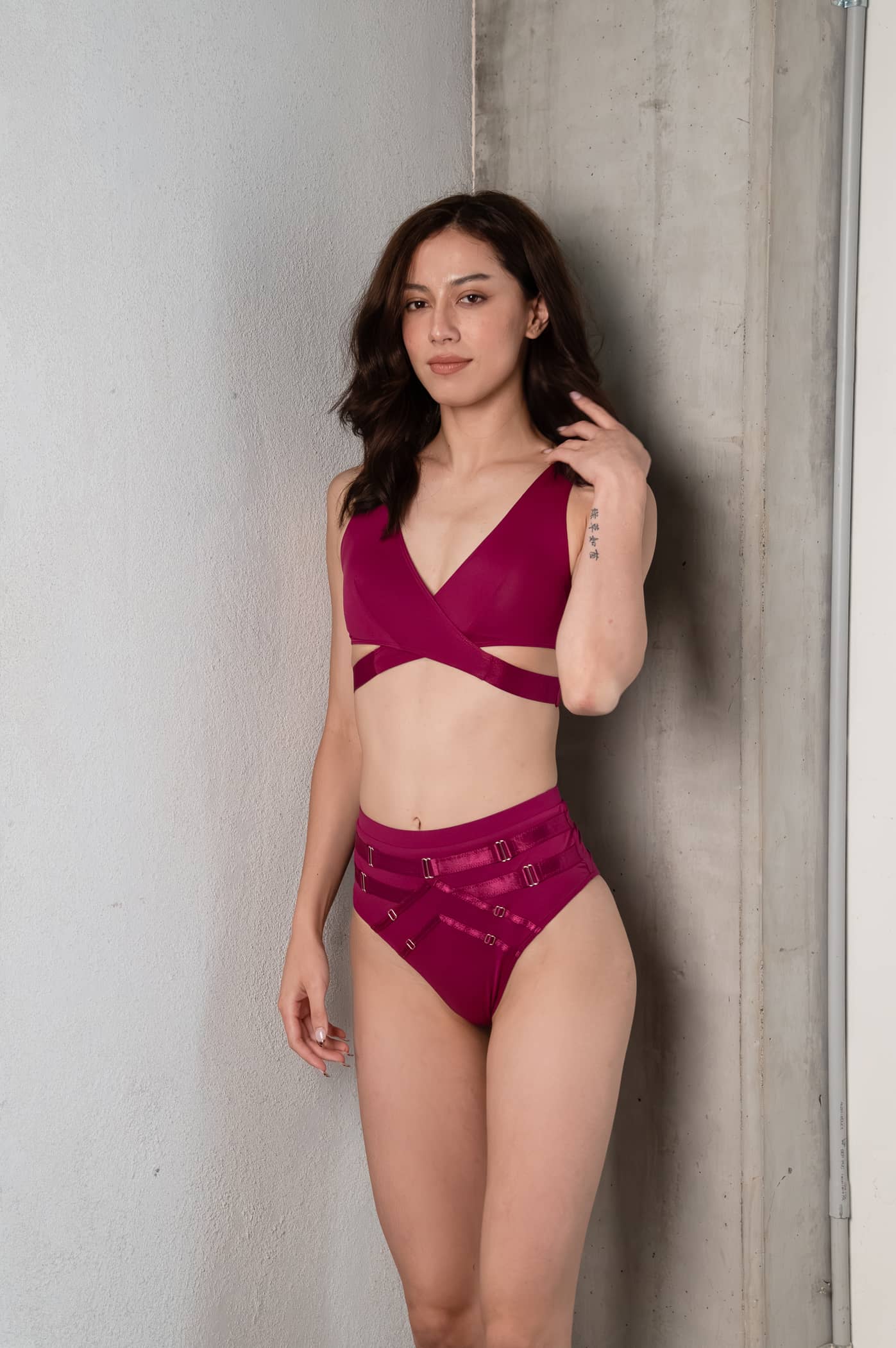 Yuki Bra - Matte Fuchsia
