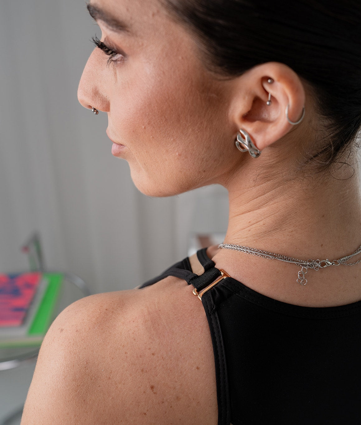 Idro Bra - Black & Beige