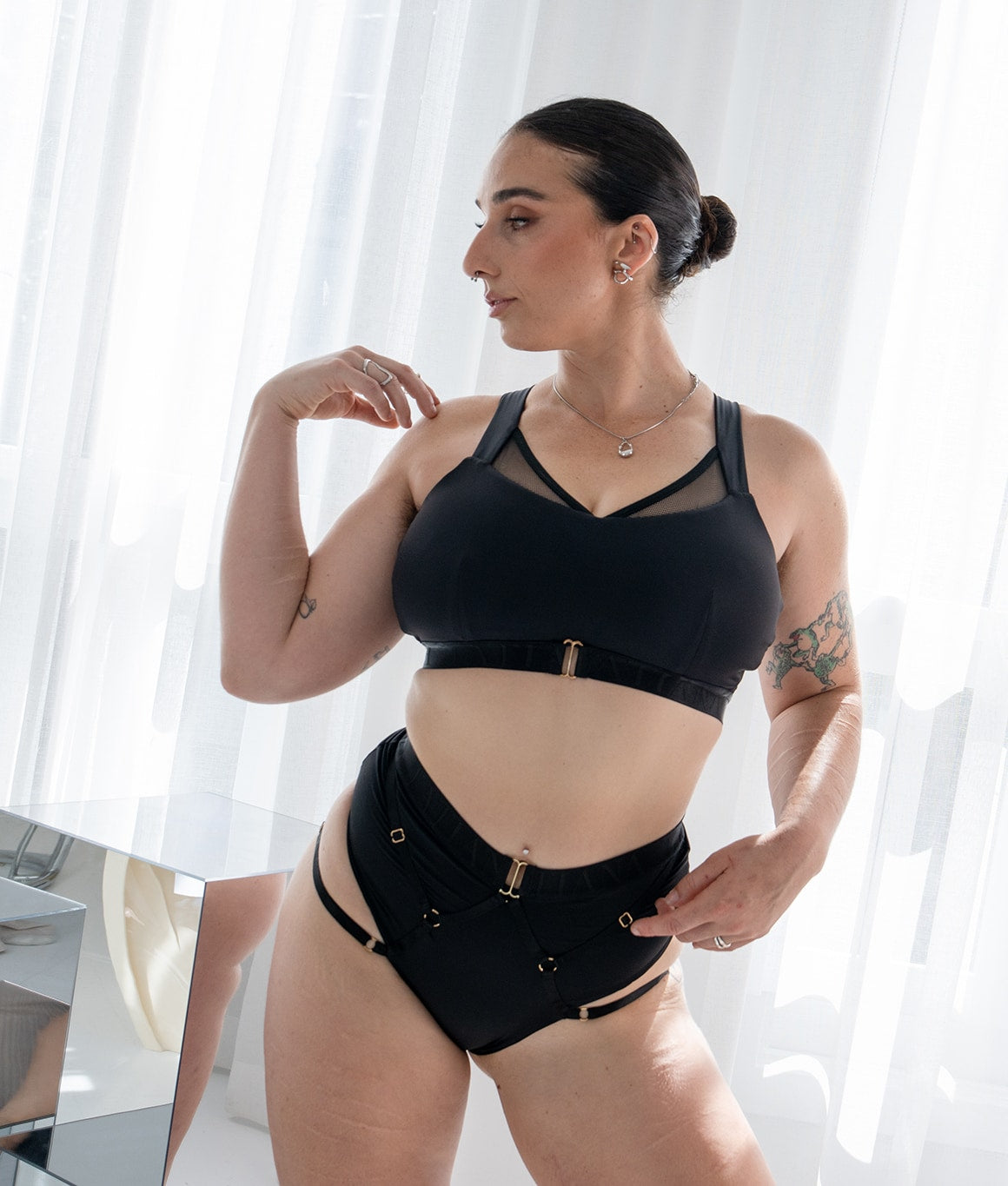 Perla Bra - Matte Black