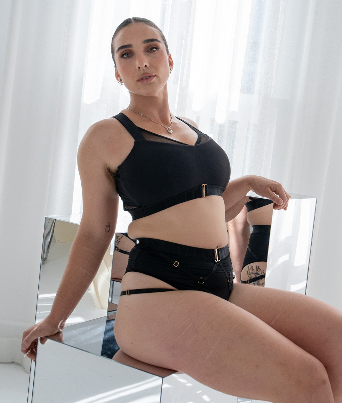 Perla Bra - Matte Black