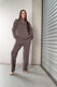 Cairo Wide Leg Trousers - Chocolate Brown