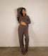 Cairo Wide Leg Trousers - Chocolate Brown